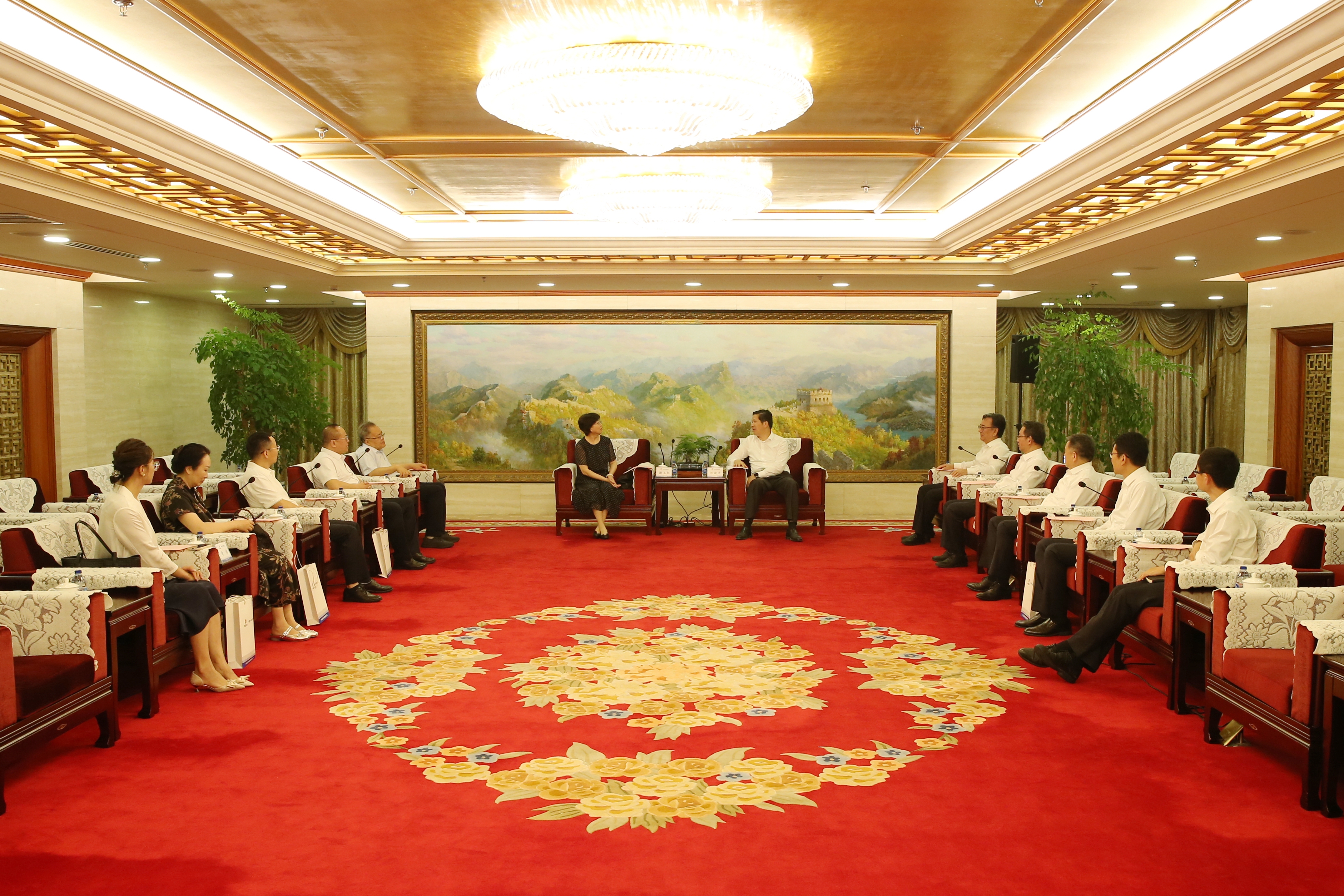 會(huì)見現(xiàn)場